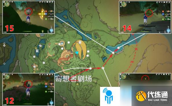 原神寄想者劇場(chǎng)北禮券一共有幾個(gè)-寄想者劇場(chǎng)北禮券分布位置一覽