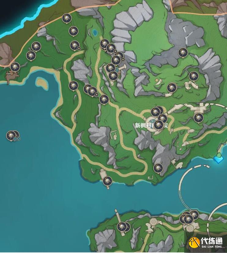 《原神》子探測單元采集位置攻略