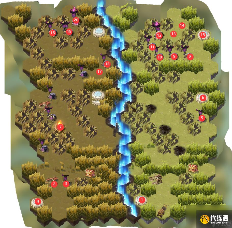 剑与远征命运困境攻略 命运困境路线图一览