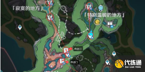 原神4.1隙間之核位置大全 隙間之核采集路線圖一覽[多圖]圖片4