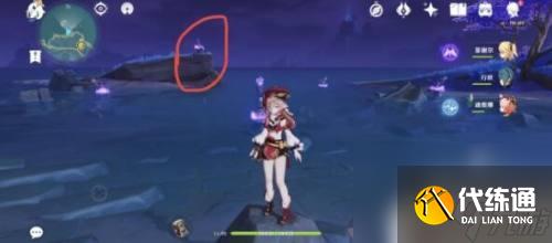 原神越石村雷霆探針解密 如何完成原神雷指針解密任務越石村北面海灘