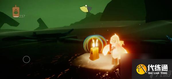 光遇在边陲荒漠的神庙里冥想在哪