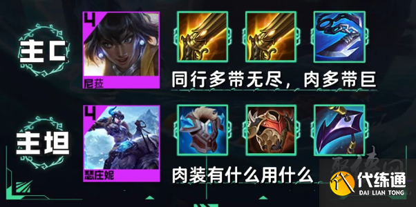 云顶之弈s9.5比尔尼菈阵容玩法攻略 s9.5比尔尼菈阵容出装介绍