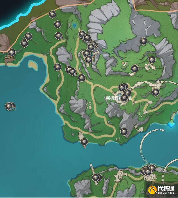《原神》子探測單元采集位置攻略