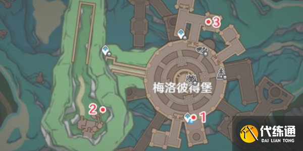 原神梅洛彼得堡寶箱位置大全 梅洛彼得堡寶箱位置分享[多圖]圖片1