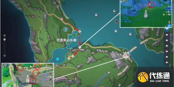 原神子探測單元位置大全 子探測單元采集路線圖一覽[多圖]圖片1