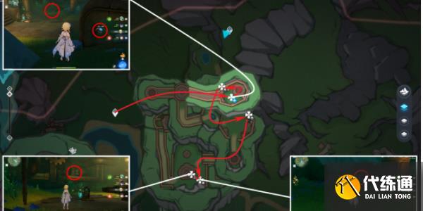 原神子探測單元位置大全 子探測單元采集路線圖一覽[多圖]圖片4