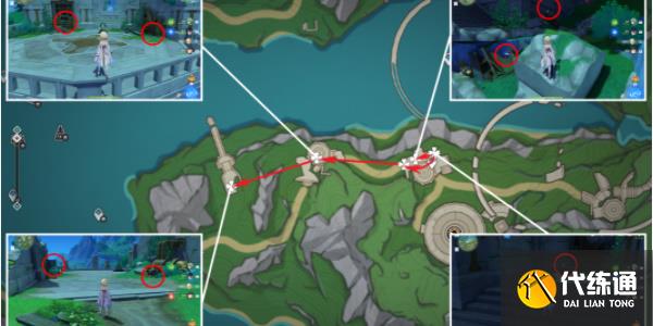原神子探測單元位置大全 子探測單元采集路線圖一覽[多圖]圖片7