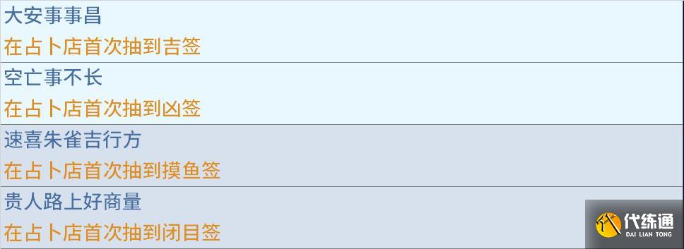 崩壞星穹鐵道抽簽成就快速完成方法