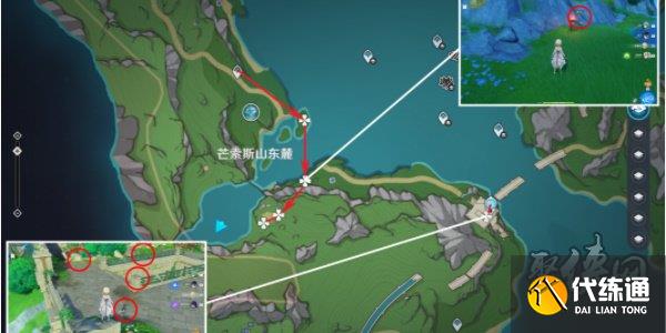 原神子探測單元采集路線 子探測單元位置大全