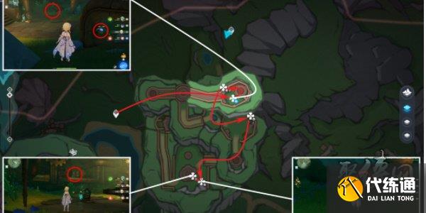 原神子探測單元采集路線 子探測單元位置大全