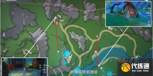原神子探測單元采集路線 子探測單元位置大全