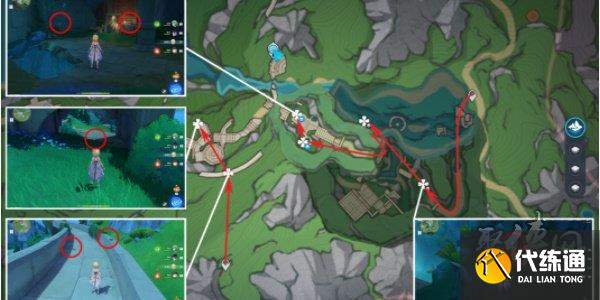 原神子探測單元采集路線 子探測單元位置大全