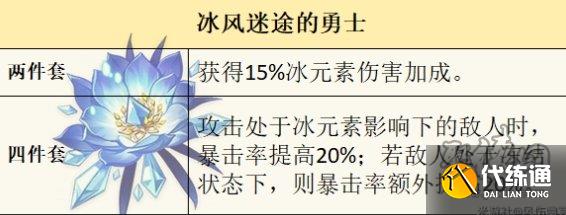 原神萊歐斯利圣遺物套裝推薦 萊歐斯利圣遺物詞條搭配