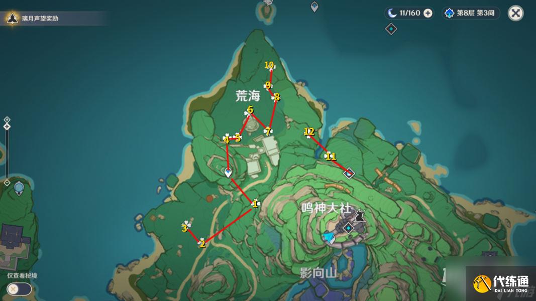 原神神里綾人突破材料收集路線