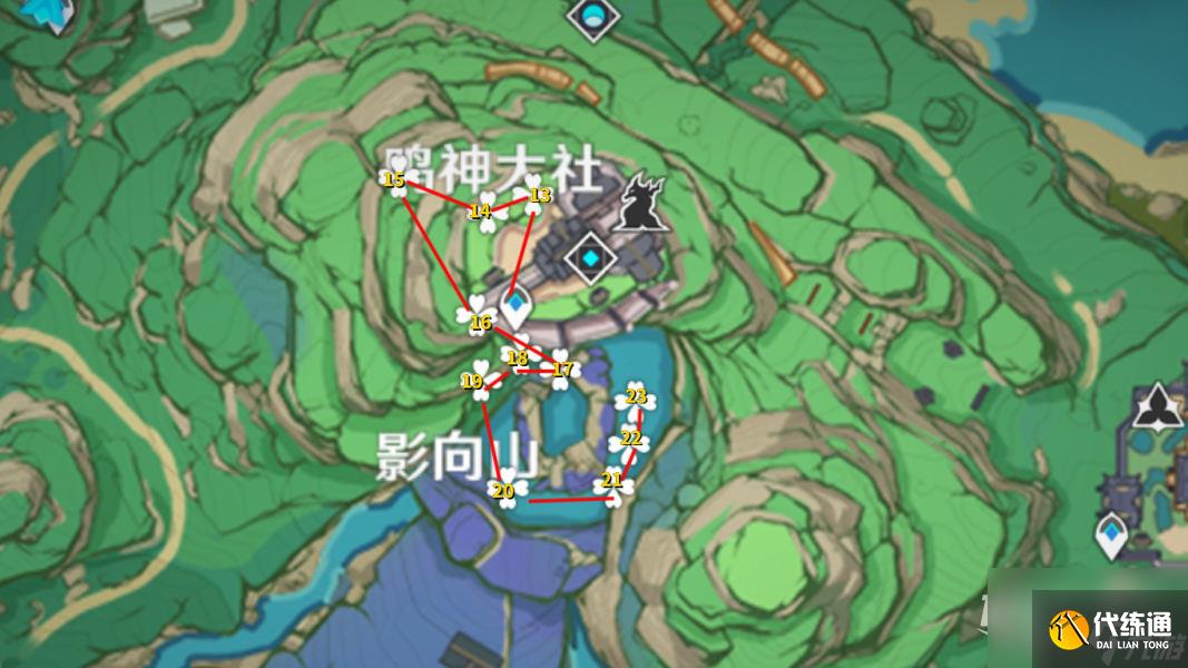 原神神里綾人突破材料收集路線