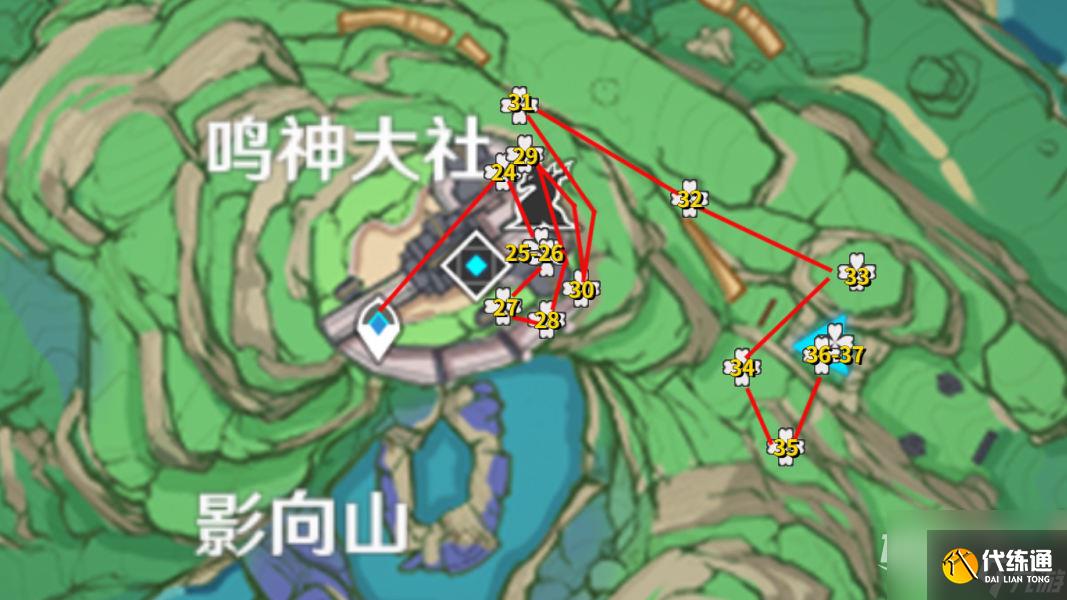 原神神里綾人突破材料收集路線