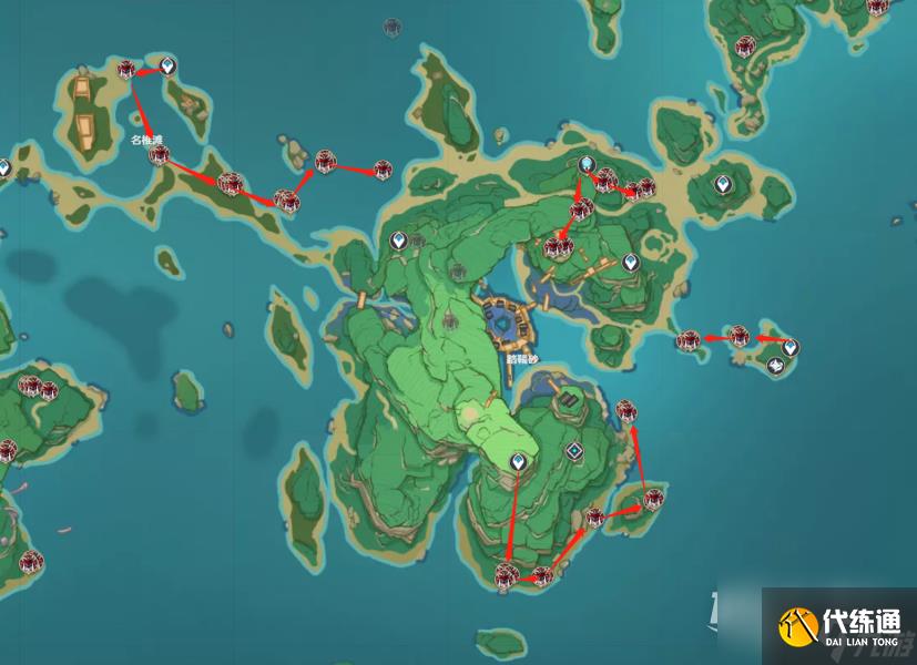 原神神里綾人突破材料收集路線