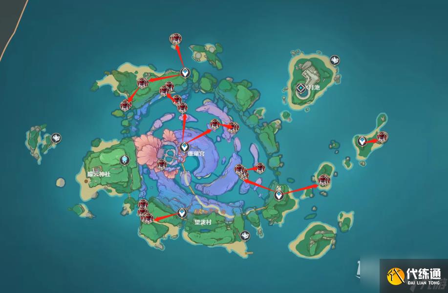 原神神里綾人突破材料收集路線