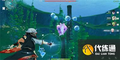 原神極彩的露珂菈怎么打圖二