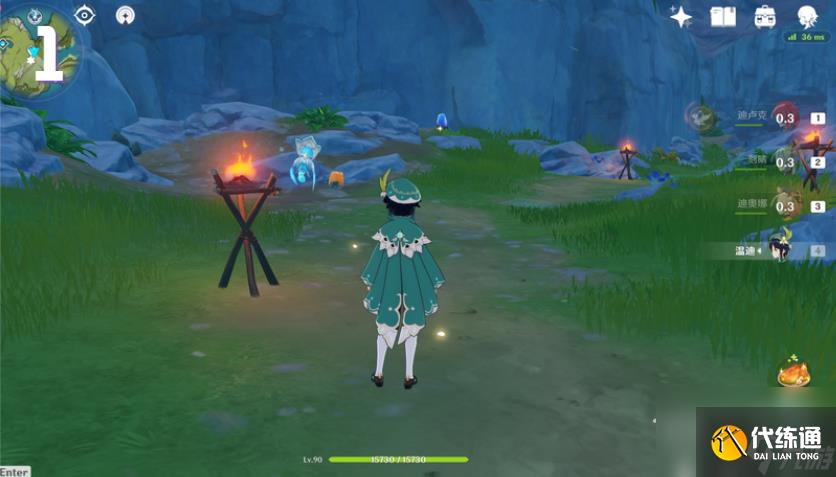 原神北斗突破材料收集路線指南