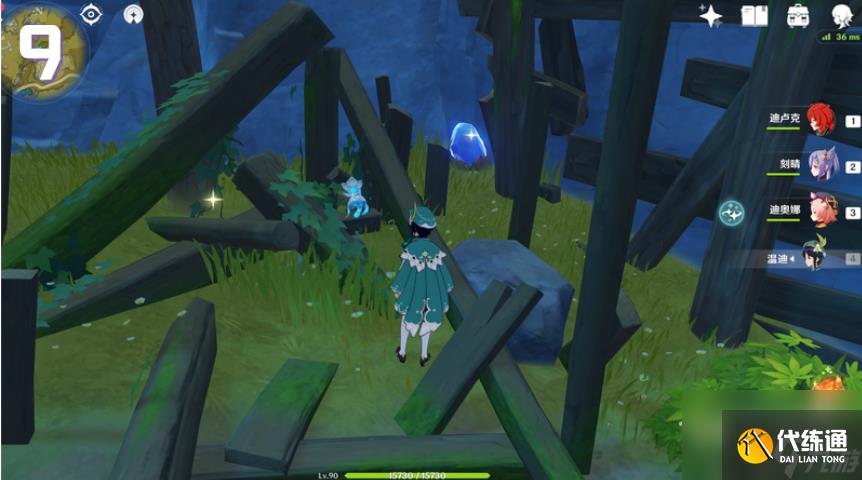 原神北斗突破材料收集路線指南