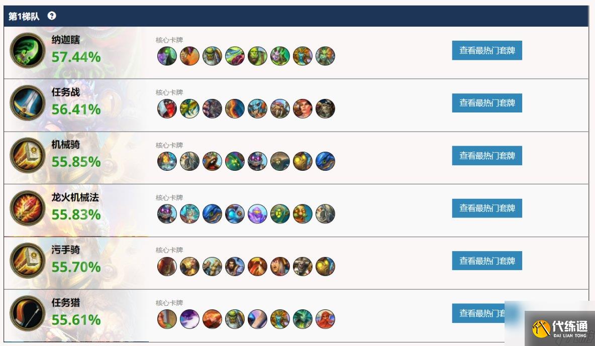 炉石传说探索快攻之城：快攻版本标准模式热门上分卡组大全多图