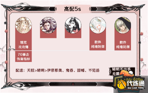 阴阳师神代终局阵容搭配攻略图九