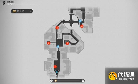 《崩壞：星穹鐵道》以太戰線寶箱全收集路線圖一覽