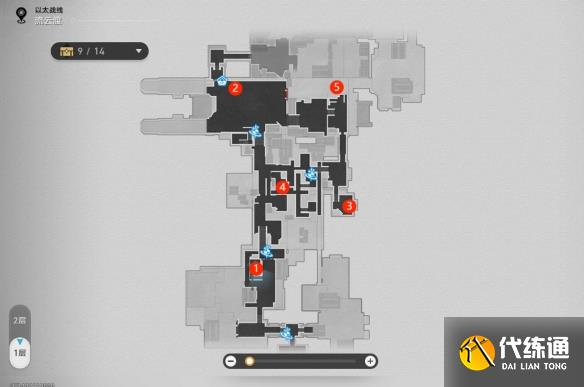 《崩壞：星穹鐵道》以太戰線寶箱全收集路線圖一覽