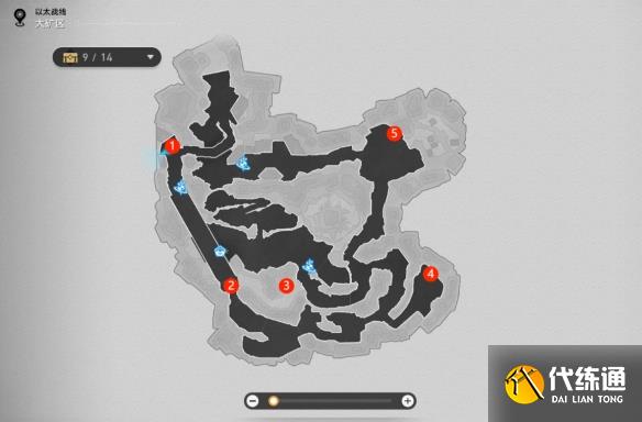 《崩壞：星穹鐵道》以太戰線寶箱全收集路線圖一覽