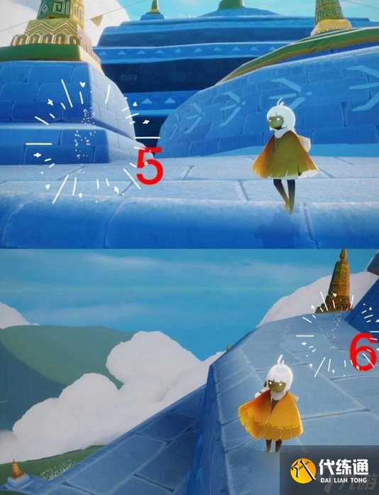 光遇云野21个小金人位置图解