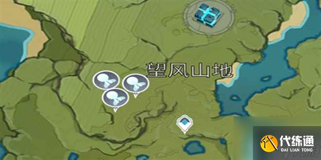 原神风种子在哪里图 原神风种子哪里有