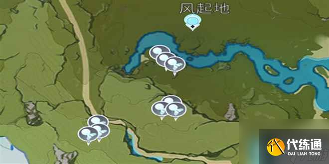 原神风种子在哪里图 原神风种子哪里有