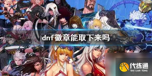 《dnf》徽章镶嵌说明