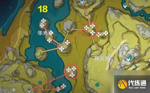 原神77突破材料琉璃袋怎么采集 原神琉璃袋全采集路線位置圖示