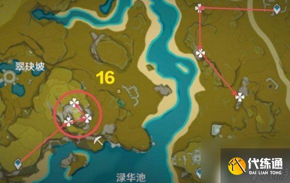 原神77突破材料琉璃袋怎么采集 原神琉璃袋全采集路線位置圖示