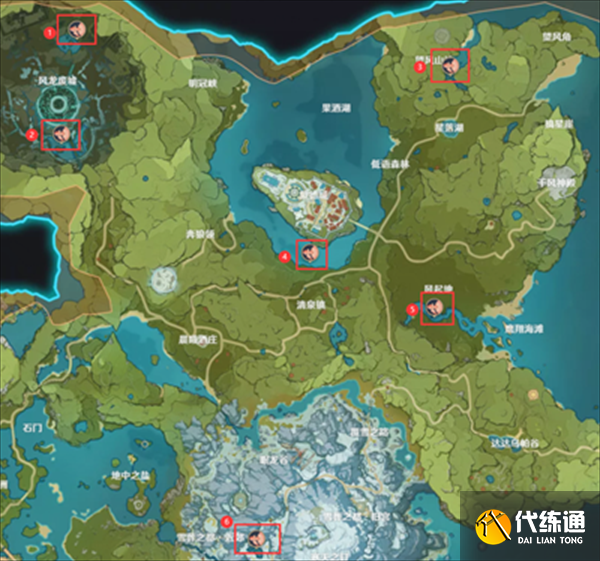 原神花鳉2023最新釣魚點介紹圖二