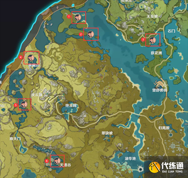 原神花鳉2023最新釣魚點介紹圖三