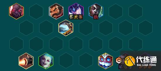 金铲铲之战S9.5打气杰斯阵容装备搭配