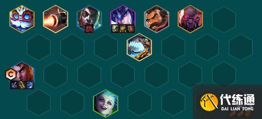 金铲铲之战S9.5打气杰斯阵容装备搭配