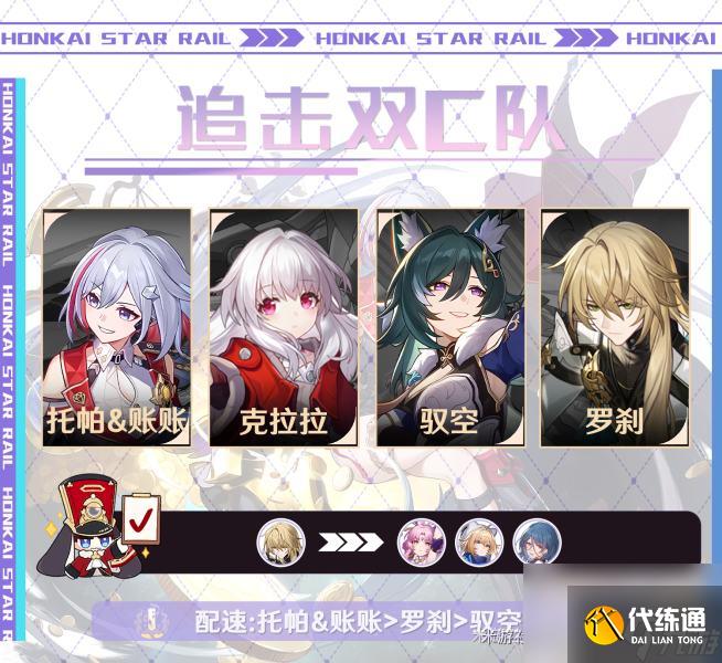 崩壞星穹鐵道托帕陣容搭配推薦