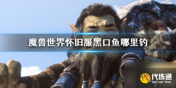《魔兽世界》怀旧服黑口鱼位置介绍