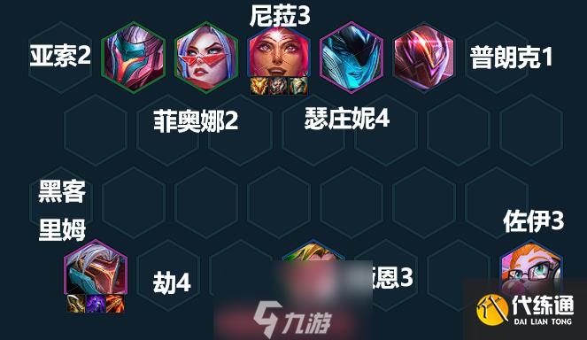 云顶之弈劫阵容怎么玩-s9.5劫主c阵容装备推荐