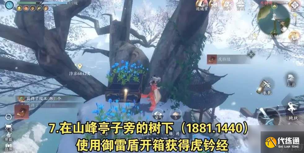 逆水寒手游東極島大寶箱位置分享