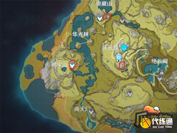 原神璃月最高點上去方法圖四