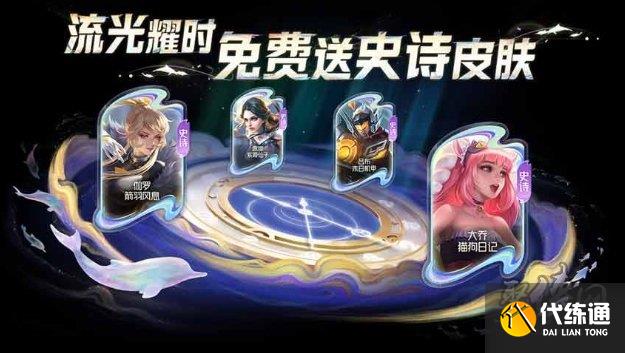 王者榮耀流光耀時4級之后還能刷出皮膚嗎 4級能刷幾次史詩皮膚