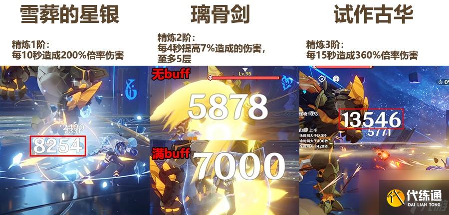 《原神》優(yōu)菈四星武器實(shí)戰(zhàn)測評：攻擊力最低的反而傷害更