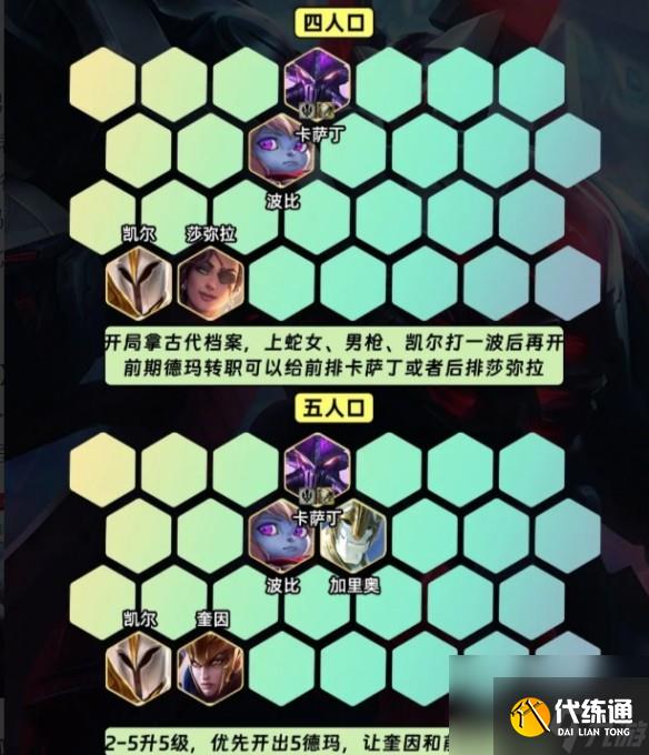 《金铲铲之战》S9.5德玛裁决铁男阵容推荐