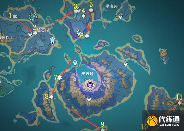 原神稻妻10個地靈龕分布地 原神稻妻10個地靈龕分布地